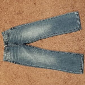 🚙Blue Straight-Leg Insane Gene Denim Pants (Size 3/Waist 25)🚙